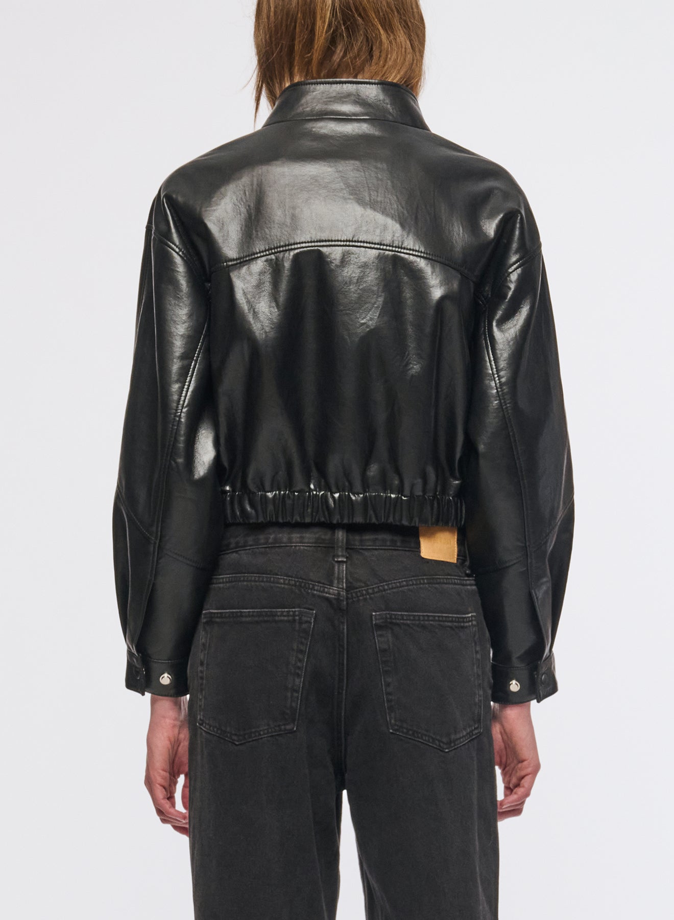 Elodie Recycled Leather Jacket