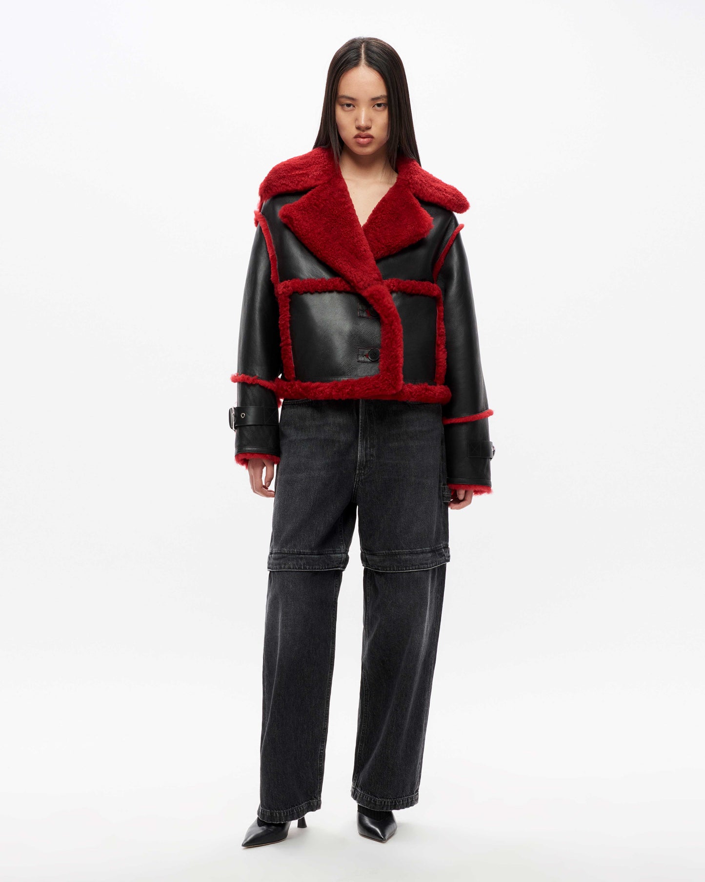Reva Short Shearling Jacket