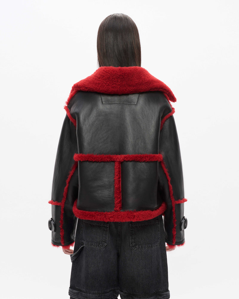 Reva Short Shearling Jacket