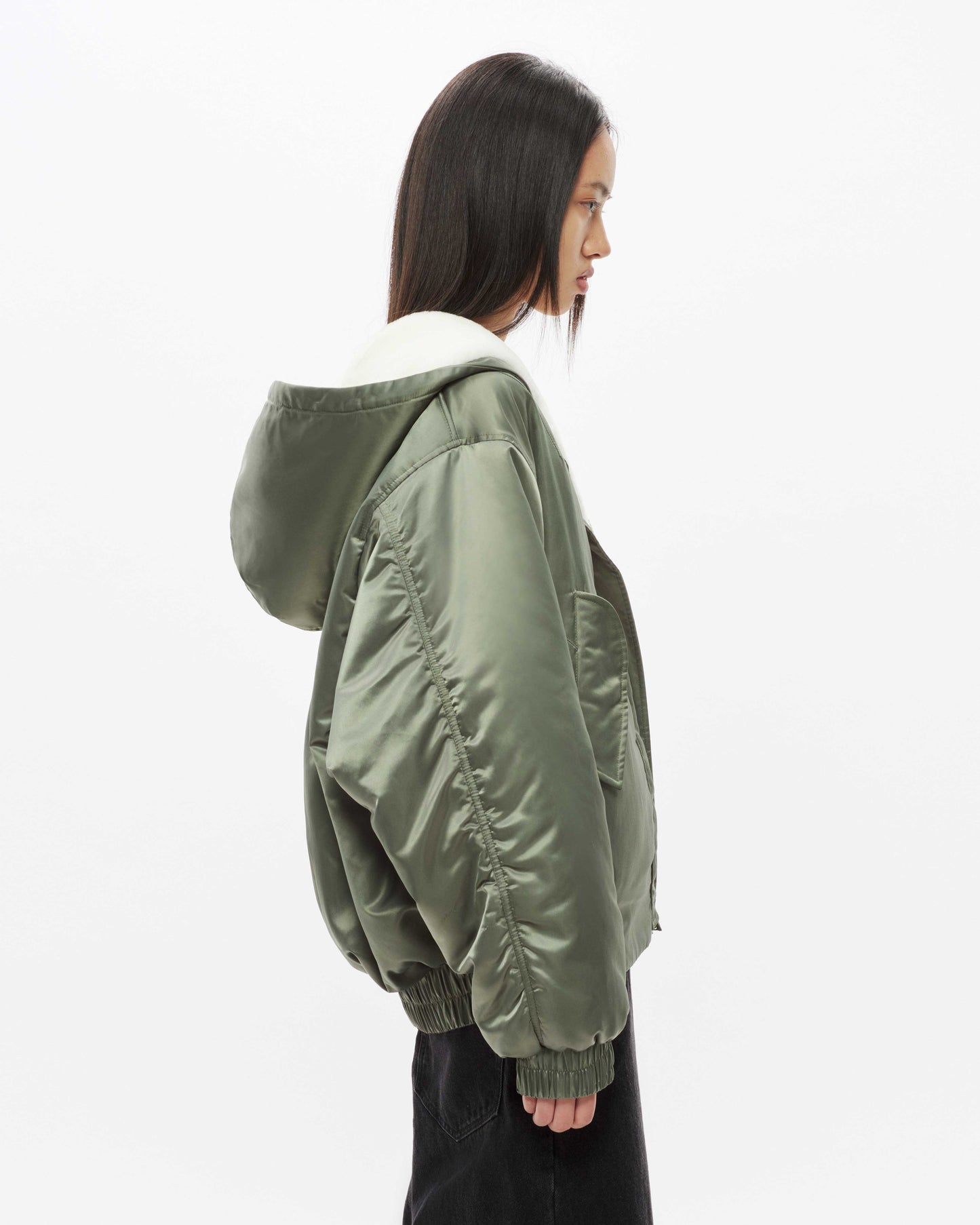 Nila Shearling Bomber