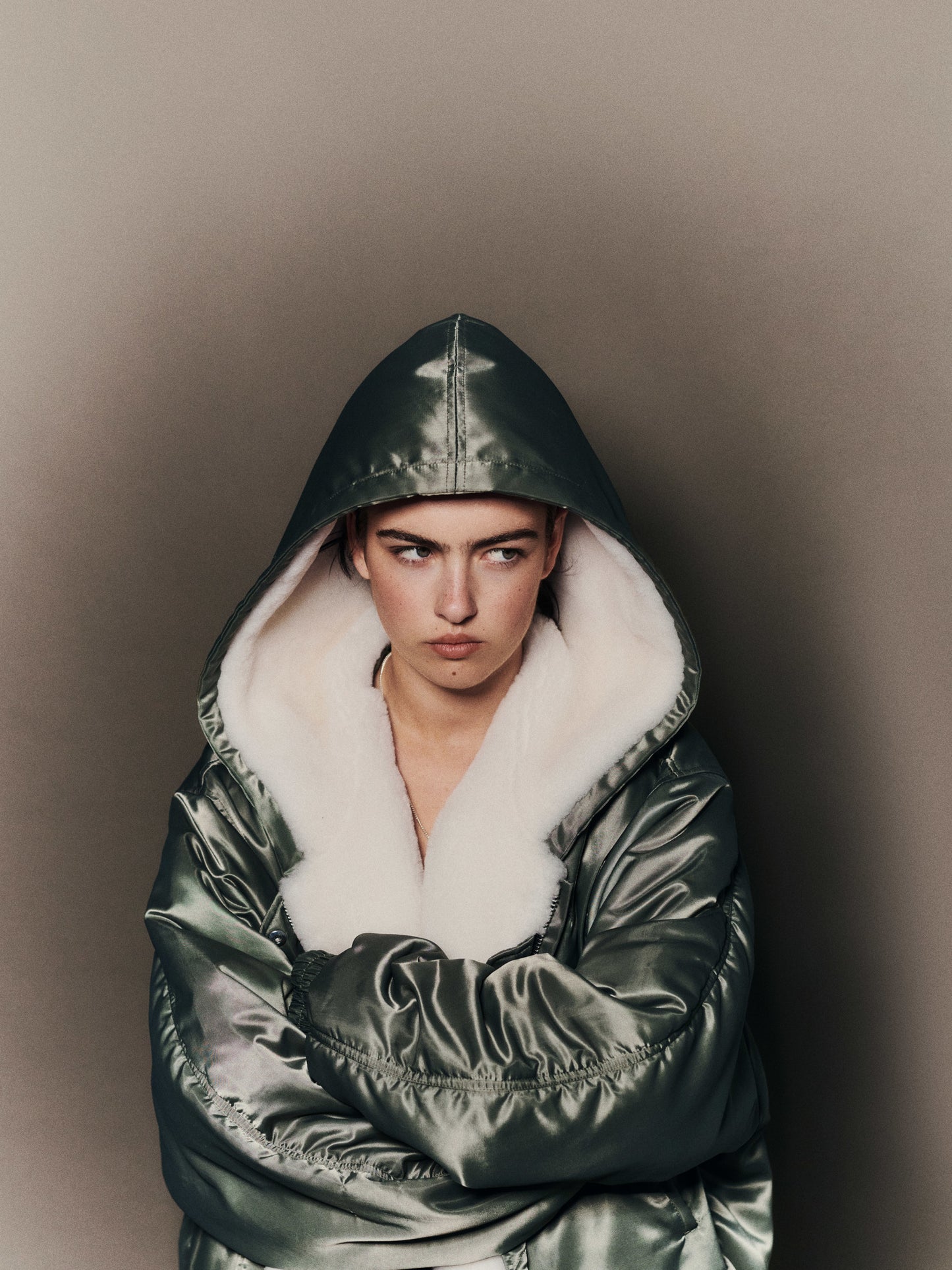 Nila Shearling Bomber