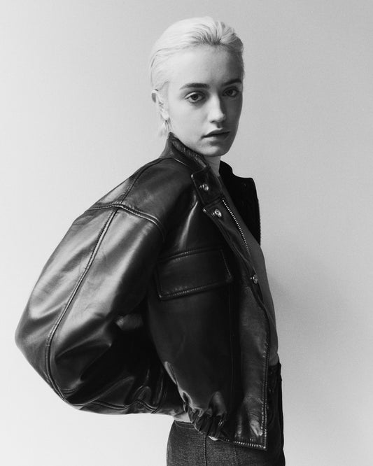 Elodie Recycled Leather Jacket