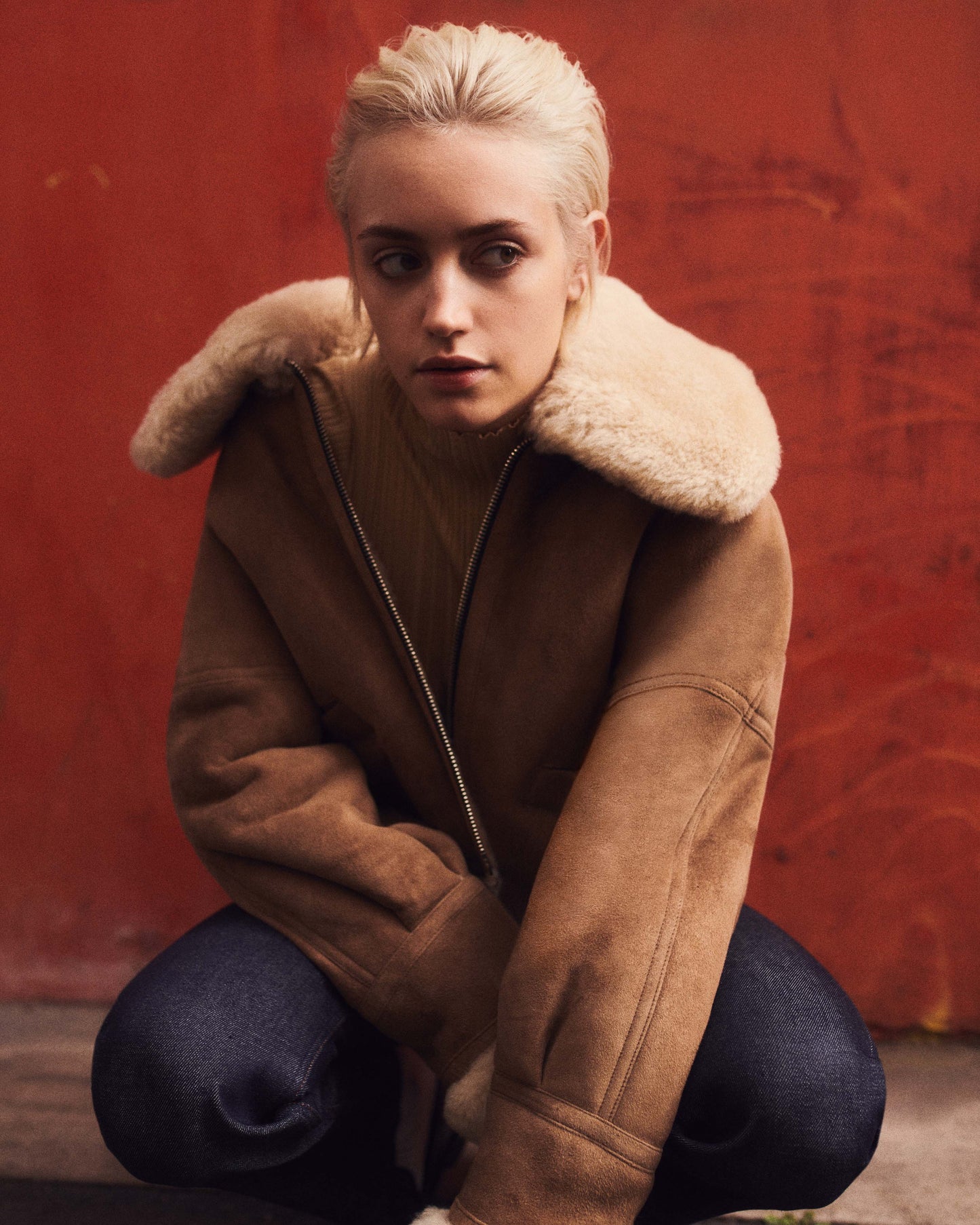 Opal Shearling Jacket