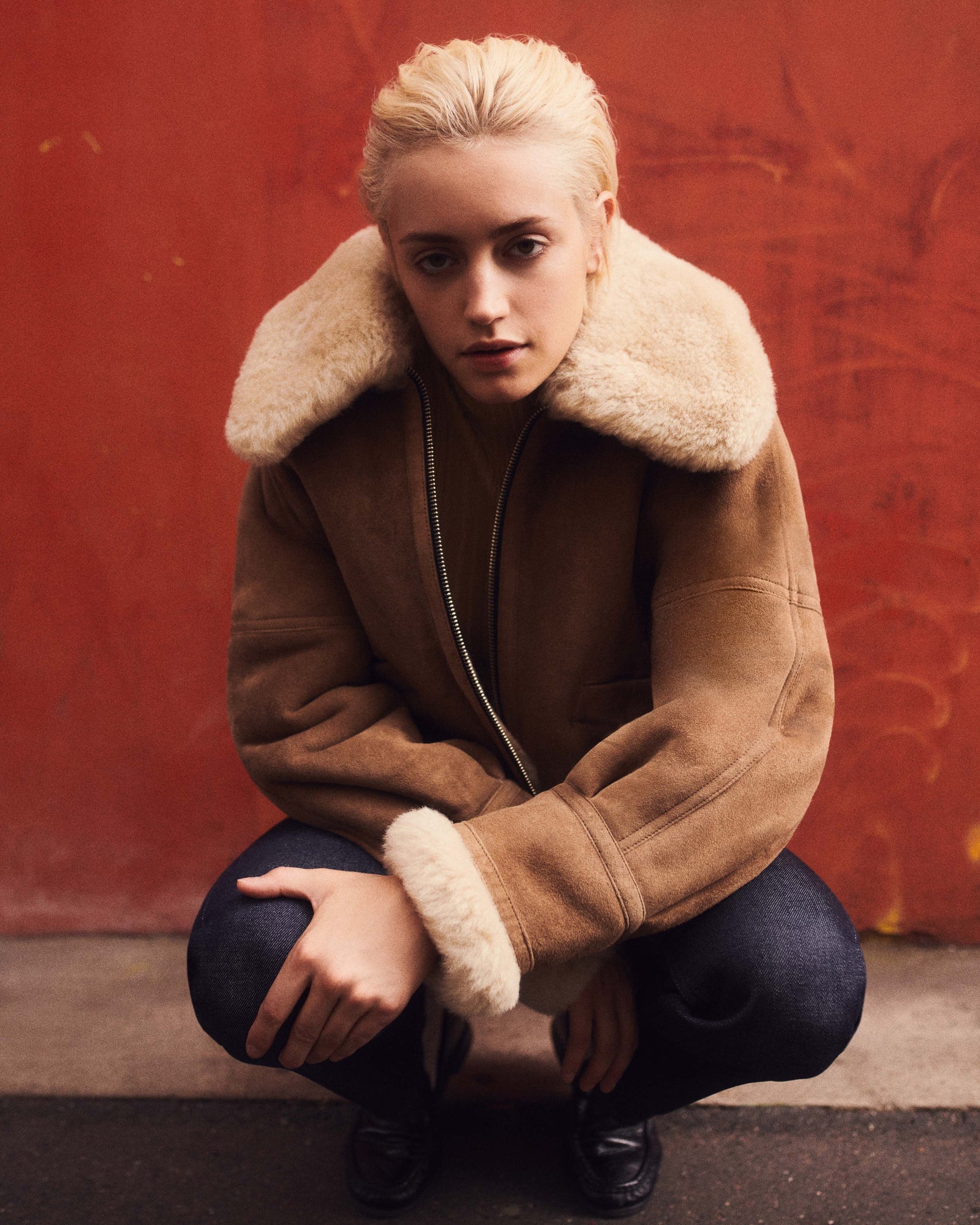 Opal Shearling Jacket