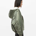 Nila Shearling Bomber