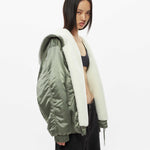 Nila Shearling Bomber