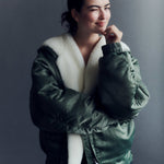 Nila Shearling Bomber