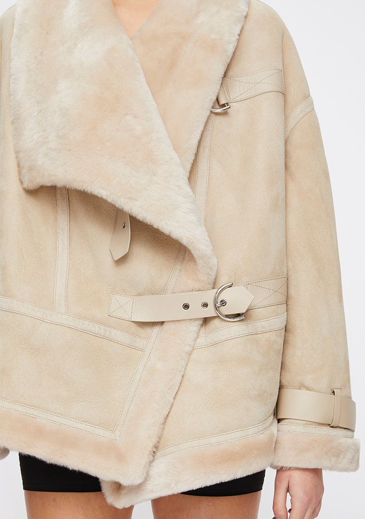 Darling Shearling Jacket - Shoreditch Ski Club